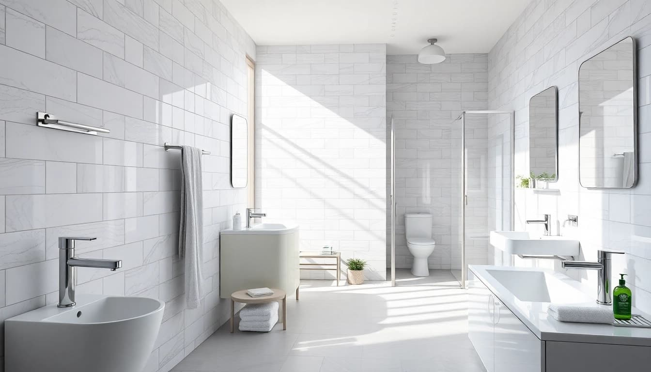 Effiziente sonni sanitär Lösungen für moderne Badezimmer mit eleganten Designs.