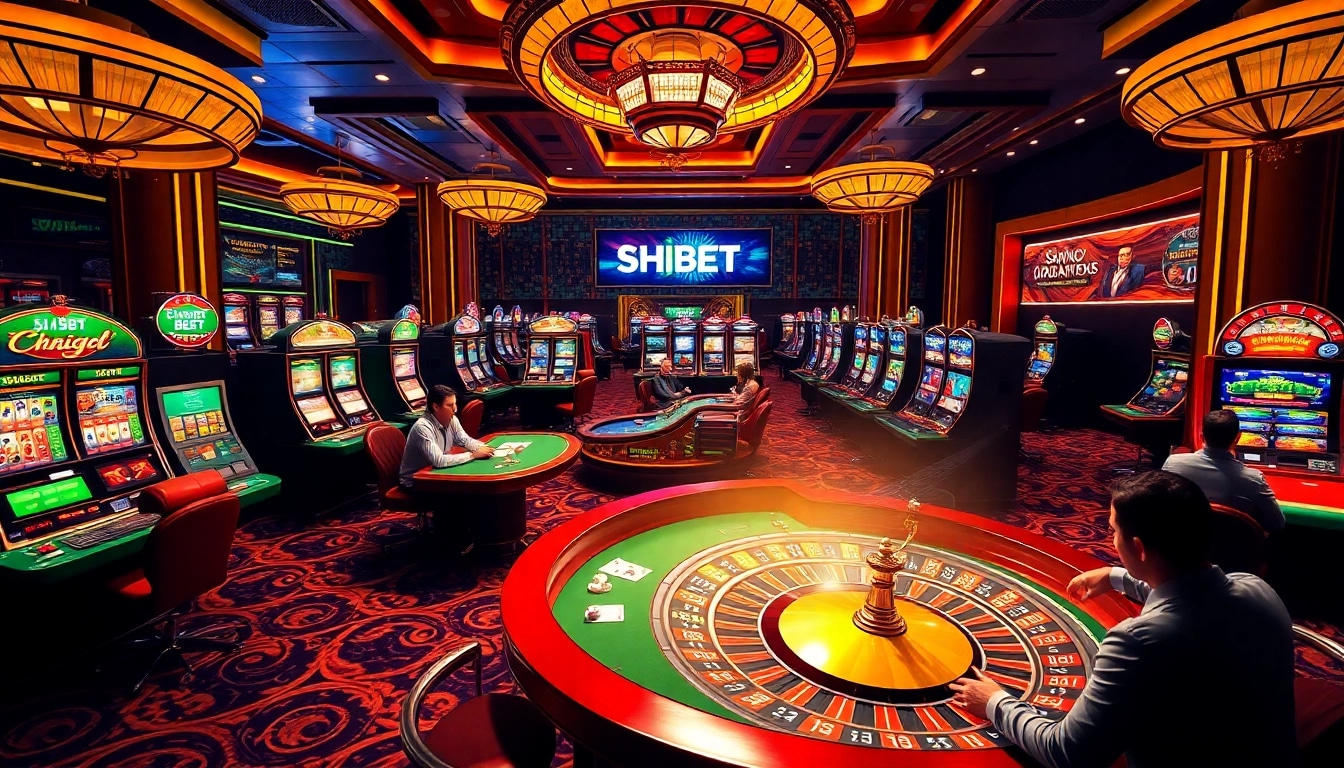 Experience the thrill of betting on nền tảng shbet with vibrant casino action and engaging gameplay.