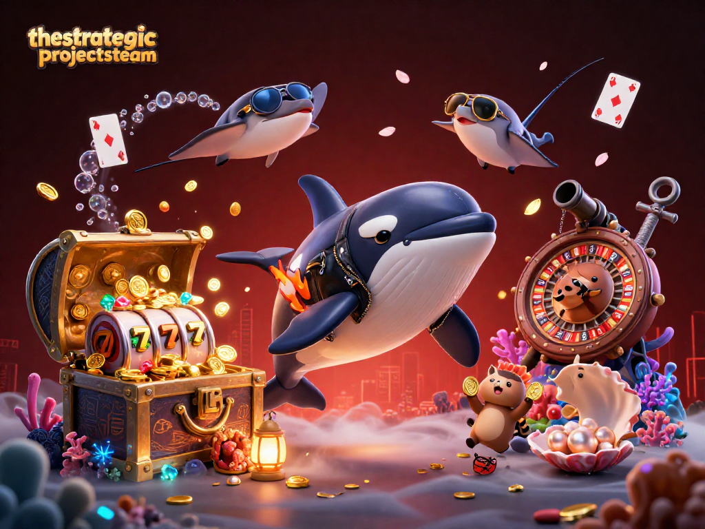 Experience thrilling action at thestrategicprojectsteam with our animated casino-themed underwater adventure.