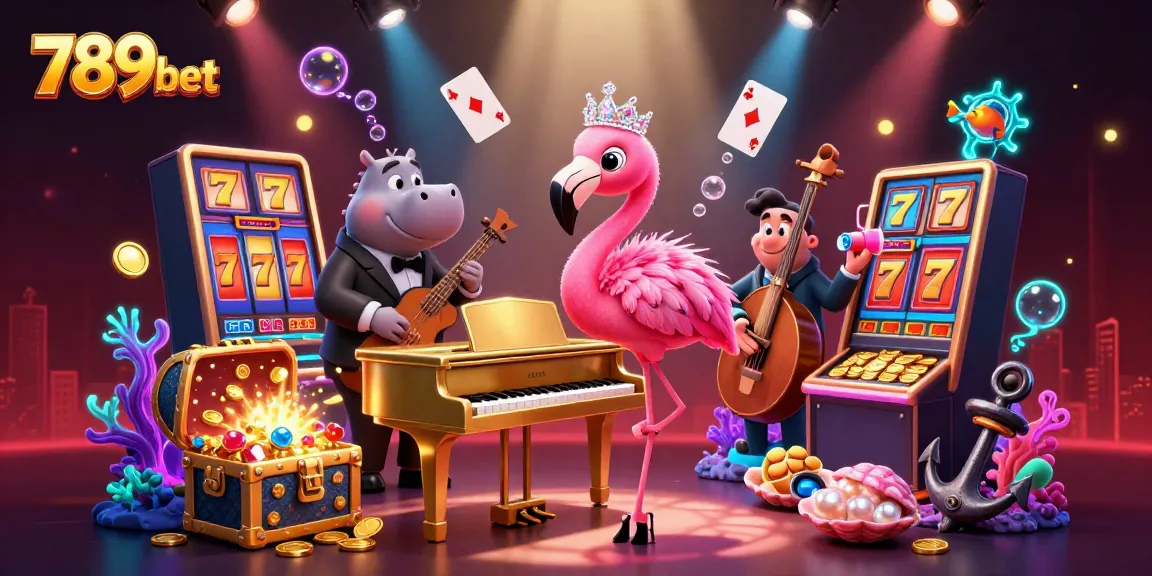 Experience excitement at 789bet featuring a vibrant casino performance with playful characters and dynamic elements.