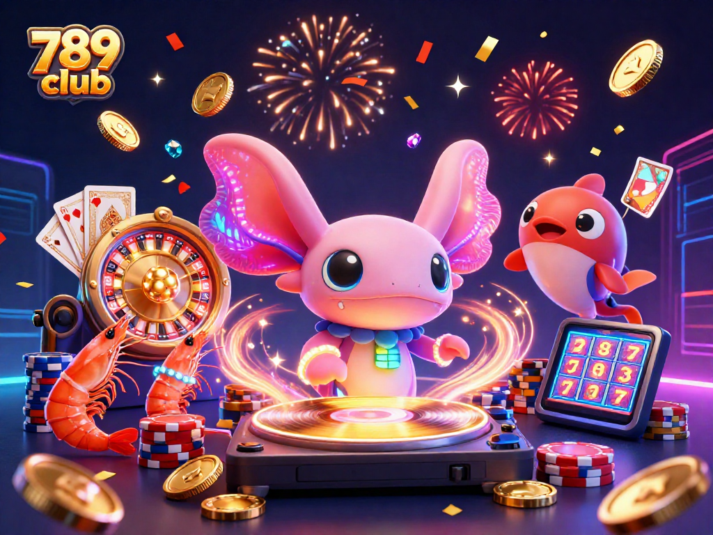 Engage in thrilling fun at 789 club with vibrant slot details and exciting gambling energy.