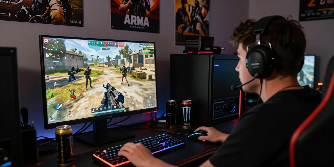 ArmA 3 Cheat gameplay scene showcasing tactical multiplayer action with vibrant graphics