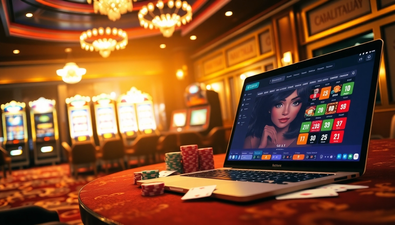 Experience exhilarating gameplay at https://bj88daga.dev/ with vibrant casino tables and excited players.
