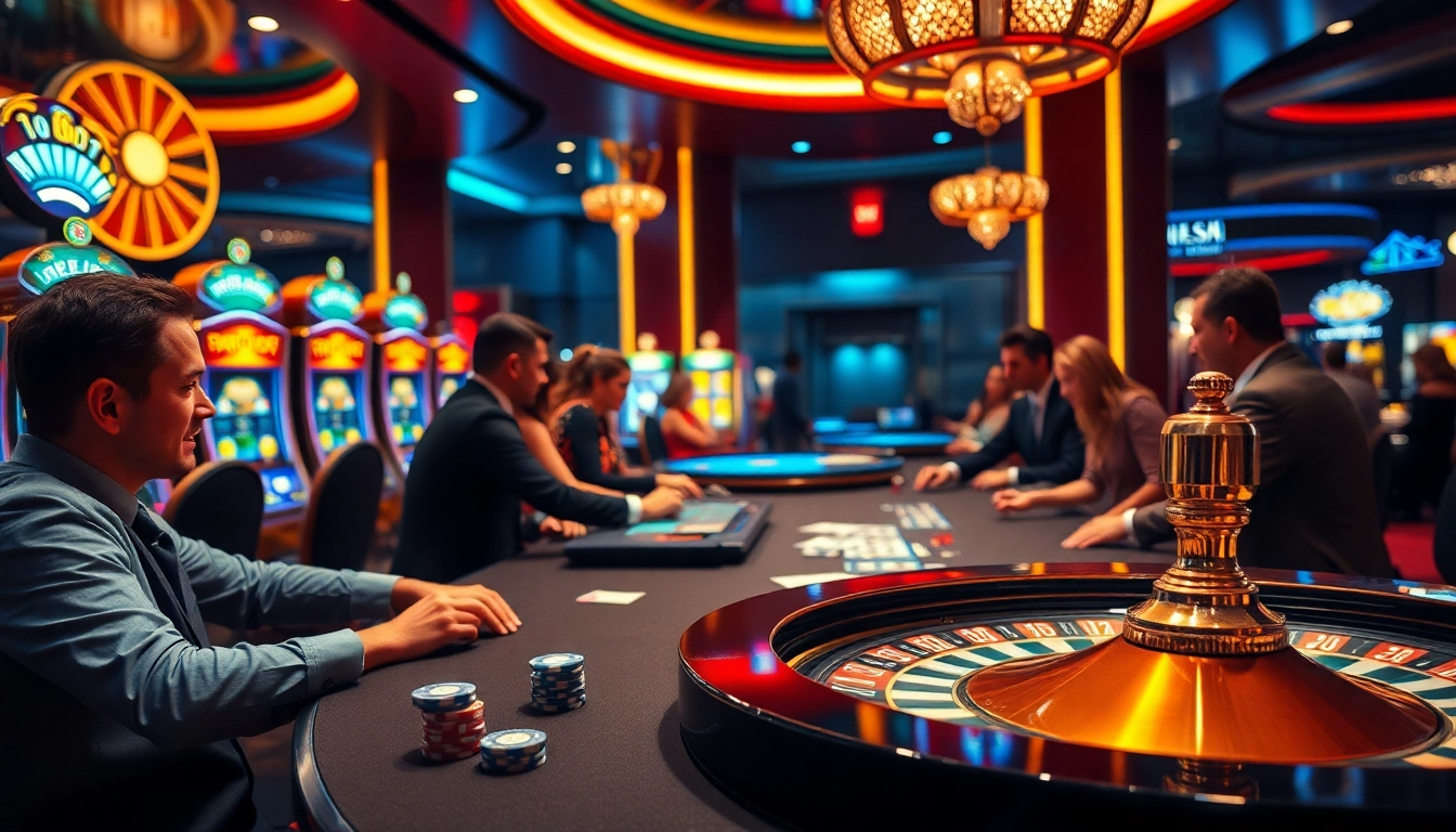 Engage with high-stakes gaming in an elegant casino setting, featuring C168-inspired card games.