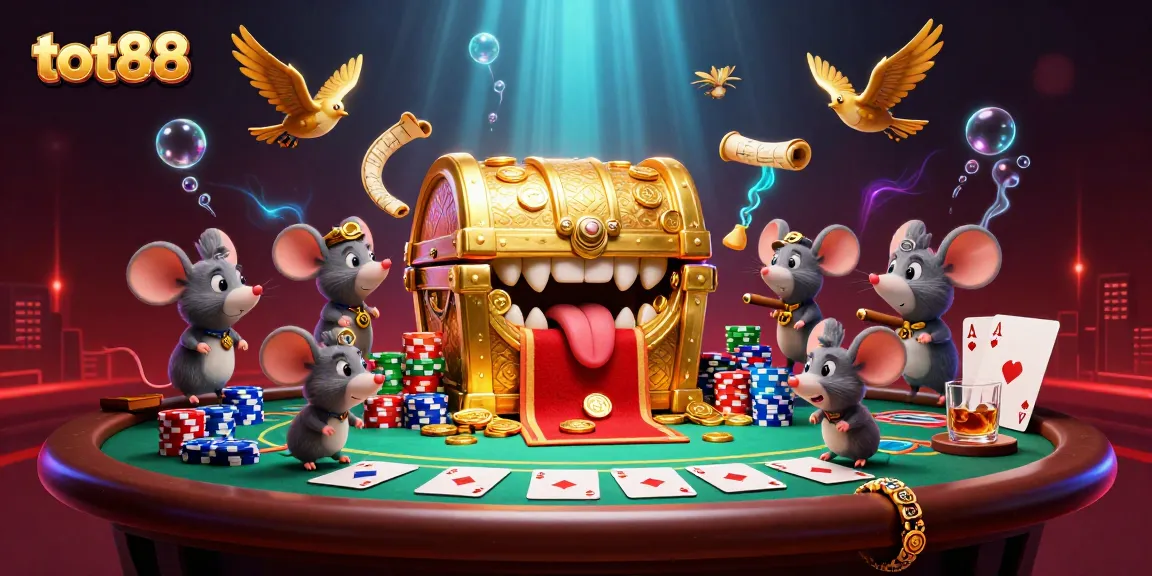 Engage with tot88 as adventurer mice uncover casino treasures amid poker action and rich gameplay.