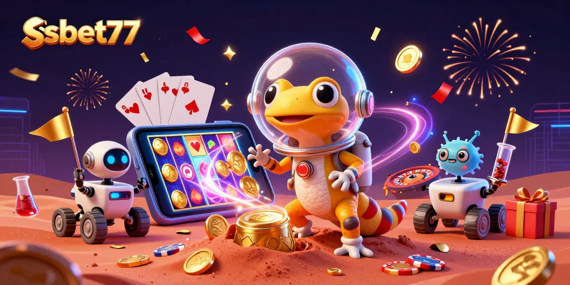 Experience exciting gameplay with ssbet77's dynamic online casino illustration featuring thrilling game elements.