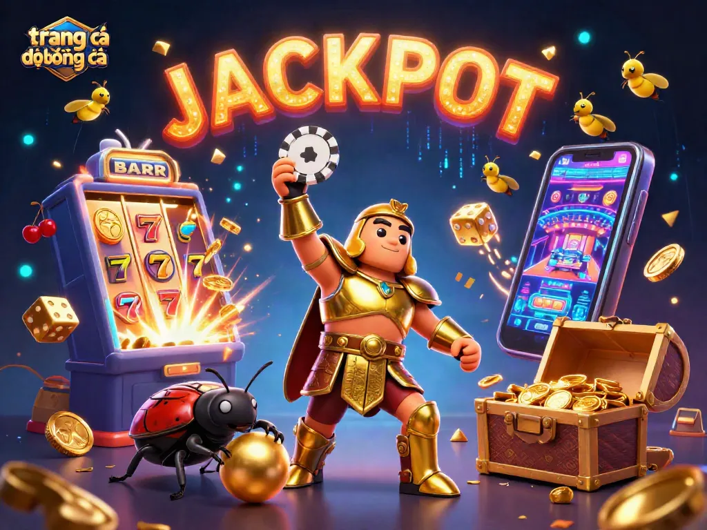 Trang cá đọ bóng đá thắng lớn với hình ảnh biểu tượng jackpot rực rỡ.