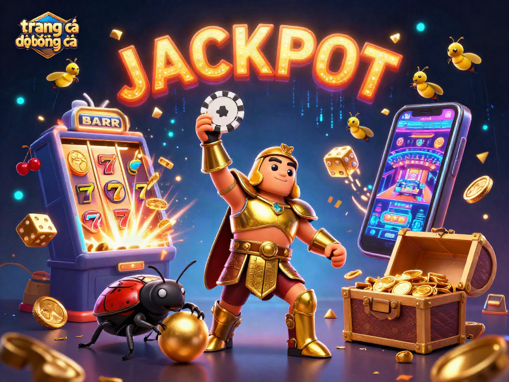 Trang cá đọ bóng đá thắng lớn với hình ảnh biểu tượng jackpot rực rỡ.