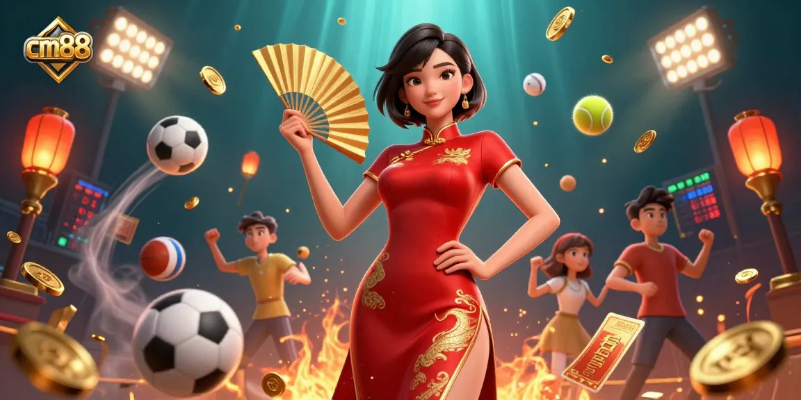 Experience exciting casino games with cm88, featuring dynamic sports elements and vibrant visuals.