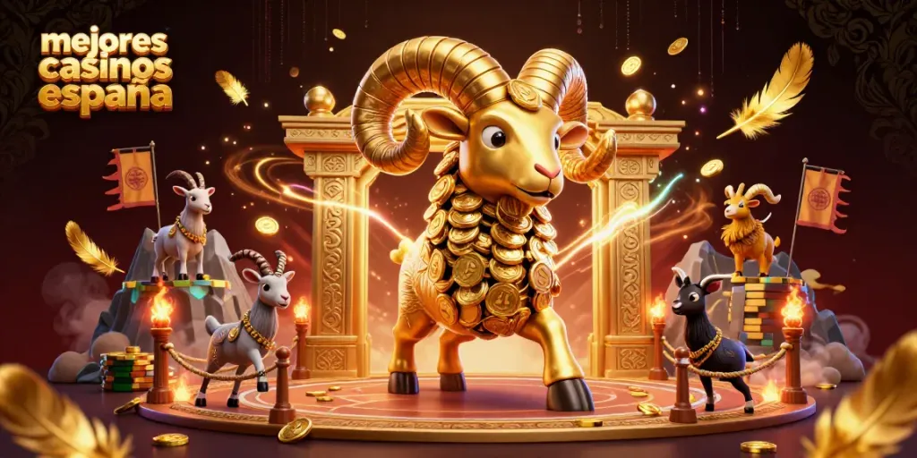 Ilumina el mundo de los mejores casinos en España con esta ilustración 3D vibrante.