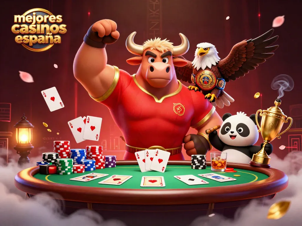 Mejores casinos de España: celebra la victoria en un vibrante ambiente de juego con personajes únicos.