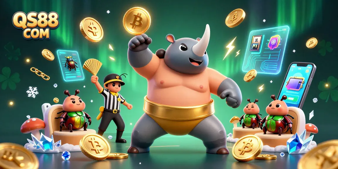 Experience vibrant gameplay in QS88 COM, featuring thrilling casino moments and dynamic crypto elements.