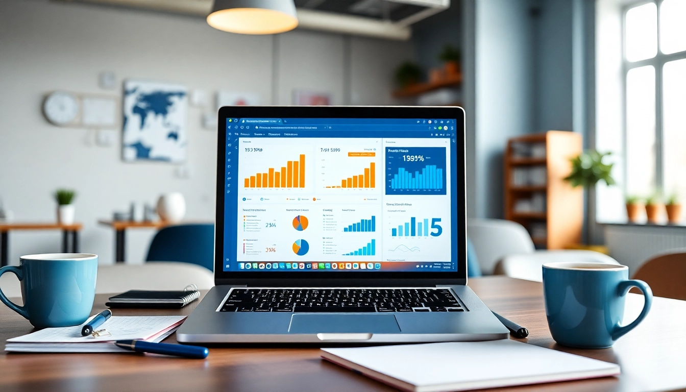 Design effective hubspot marketing emails in a vibrant digital workspace with analytics.