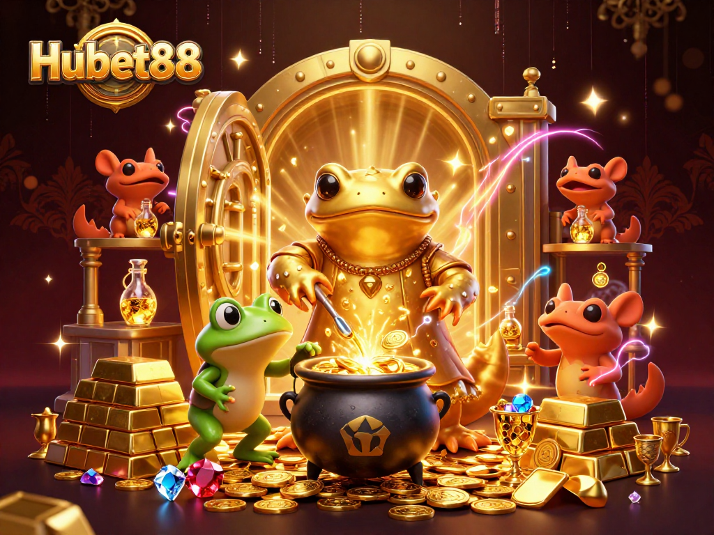 Experience the magic of Hubet88 with immersive 3D casino adventures and golden treasures.