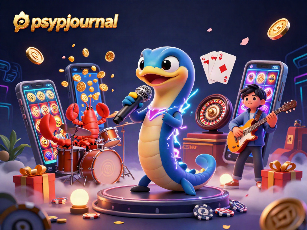 Visualisasikan permainan kasino di bawah laut dengan psyprjournal, DJ belut listrik dan band pendukung.
