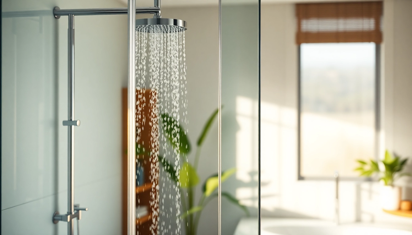 Experience elegant showers in a modern bathroom with sleek designs and luxury fixtures.