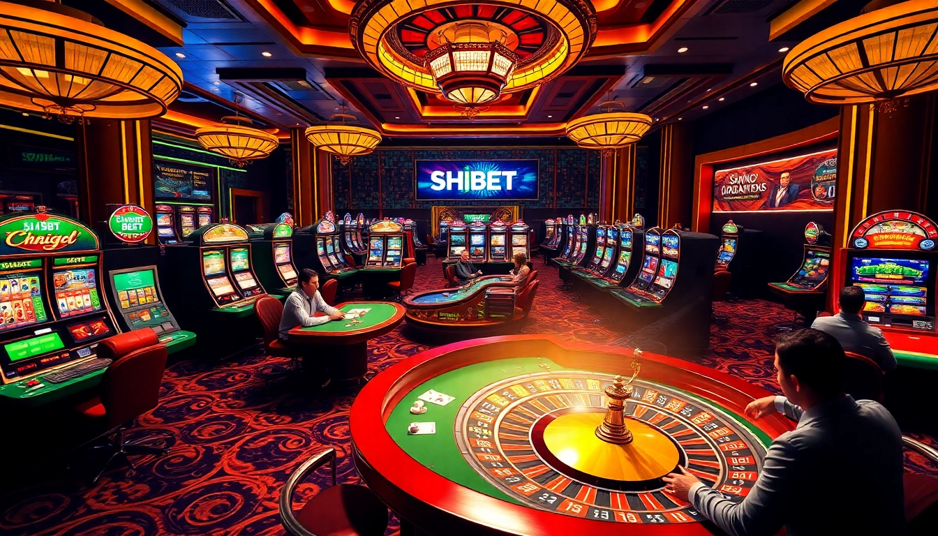 Experience the thrill of betting on nền tảng shbet with vibrant casino action and engaging gameplay.