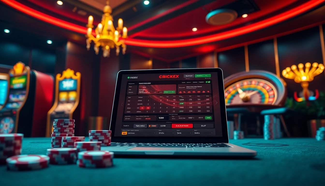 Experience online betting excitement at https://crickex.fit/ with stunning casino visuals and engaging game graphics.