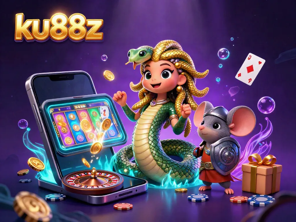 Experience thrilling slots at ku88z with vibrant characters and exciting gaming elements.