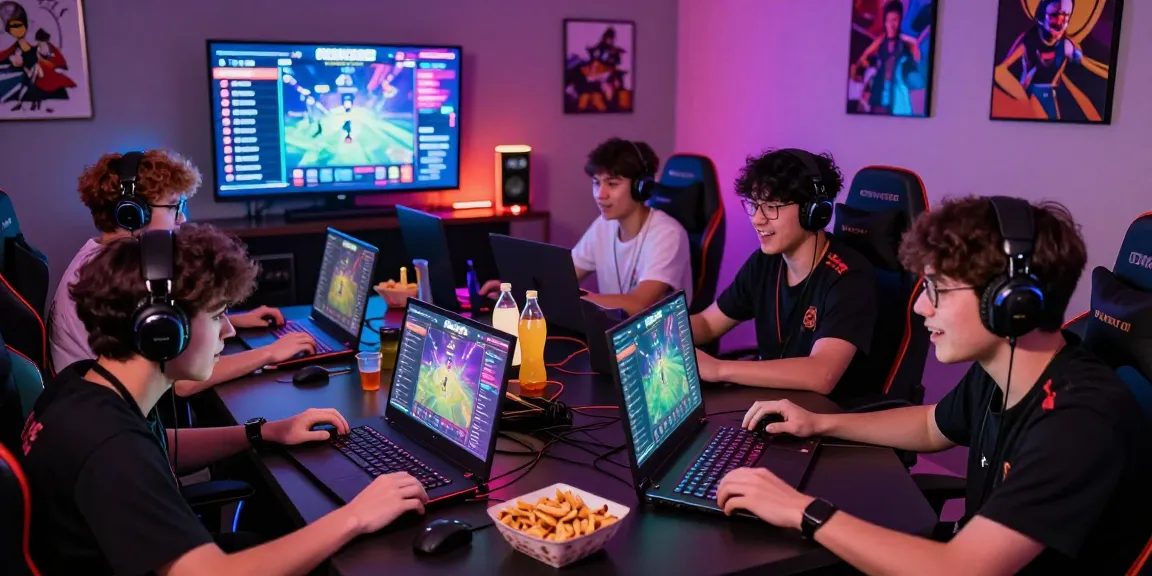 Exciting gaming session at ROKOK88 with players engaged in competitive online gaming.