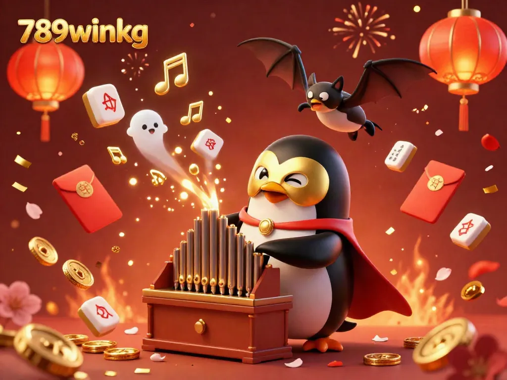 Experience winning moments with 789winkg as coins and festive elements fill the scene.