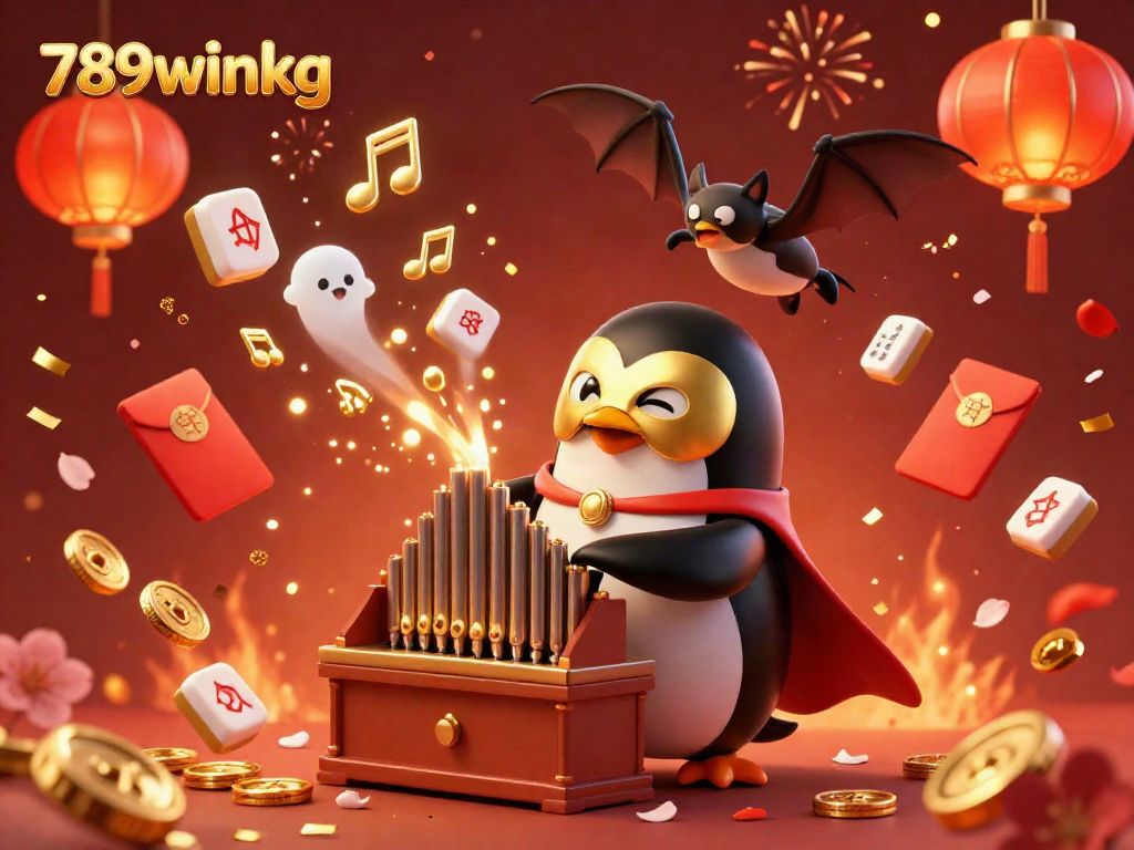 Experience winning moments with 789winkg as coins and festive elements fill the scene.
