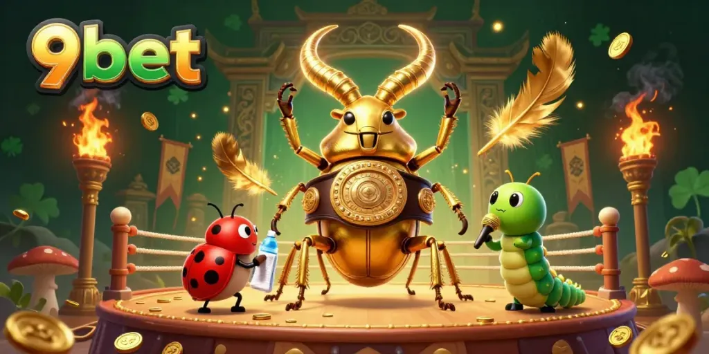 Experience thrilling battles in 9bet with vibrant characters and dynamic gaming settings.
